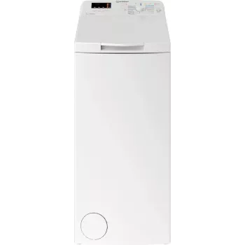 Indesit BTWS50400PLN Lave-linge top, 5 kg, 1000 tr/min, blanc, classe énergétique E