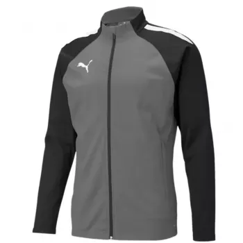 Haut d'entraînement à demi-zip Puma teamLIGA pour homme Puma Black-Asphalt taille L