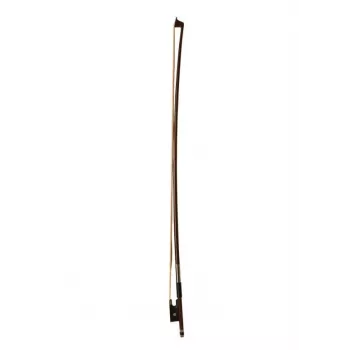 Stagg BOVN 1/4 Violin Bow - Brazilwood with Ebony Frog, Natural Horsehair