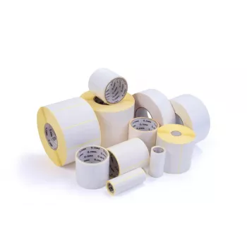 Zebra 3007766-T Ruban transfert thermique blanc - 110mm x 450m, résine, noyau 1 inch