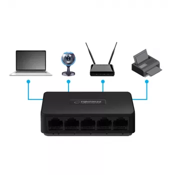 ESPERANZA commutateur Gigabit 5 ports 10/100/1000 ONYX ENS103