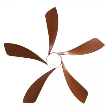 Extralink Grand Walnut 52 Ventilateur de plafond connecté WiFi, noyer, 132 cm, contrôle par application