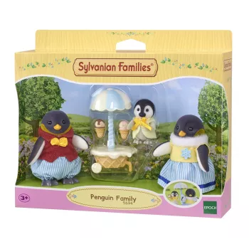 Ensemble de figurines famille de pingouins Sylvanian Families