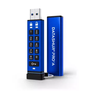 iStorage datAshur PRO+A 64GB USB 3 Flash Drive, 256-bit (IS-FL-DA3A-256-64)
