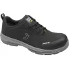 Chaussures de sécurité NO NAME SJ FLUXS3S Low 46 - S3S SR FO HRO embout composite, sans métal, noir/gris