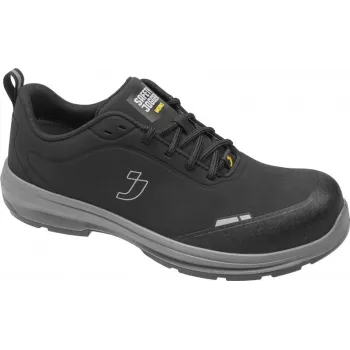 Chaussures de sécurité NO NAME SJ FLUXS3S Low 46 - S3S SR FO HRO embout composite, sans métal, noir/gris