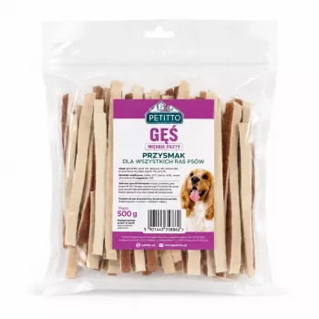 Friandises pour chien PETITTO sandwiches moelleux à l'oie