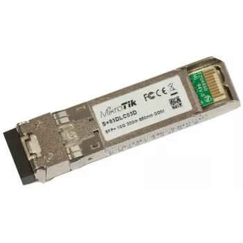 Émetteur-récepteur MikroTik S+85DLC03D 10G SFP+ 850 nm multimode LC, 300 m