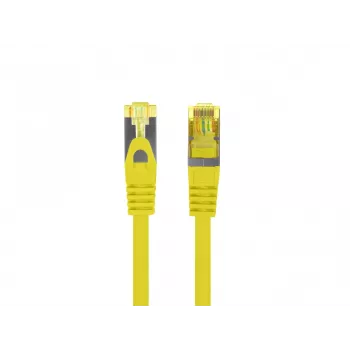 Câble patch cuivre Cat.6A S/FTP LSZH LANBERG 20 m jaune Fluke testé