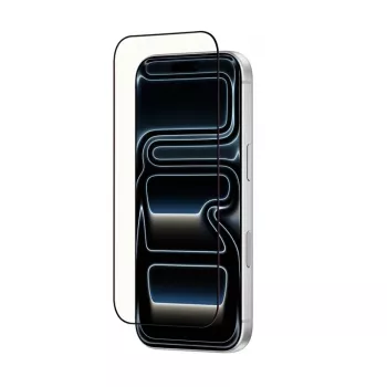 Protection d'écran CRONG Tempered Glass OptiRed pour iPhone 17 Pro - dureté 9H, filtre de lumière bleue, antireflet, bord 2.5D, revêtement oléophobe