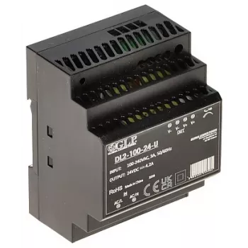 GLP Alimentation à découpage DL2-100-24-U – alimentation industrielle pour rail DIN 100W 24V
