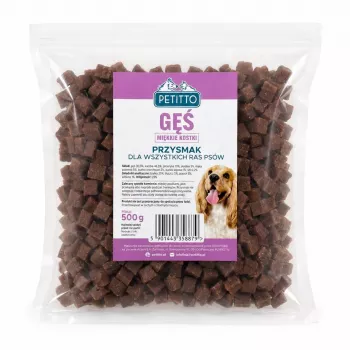 PETITTO cubes de calcium à l'oie pour chiens 500g