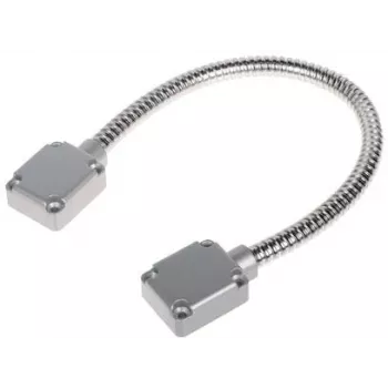 DELTA ATLO-KP-11X400 gaine de protection métallique pour câbles, acier inoxydable, argent