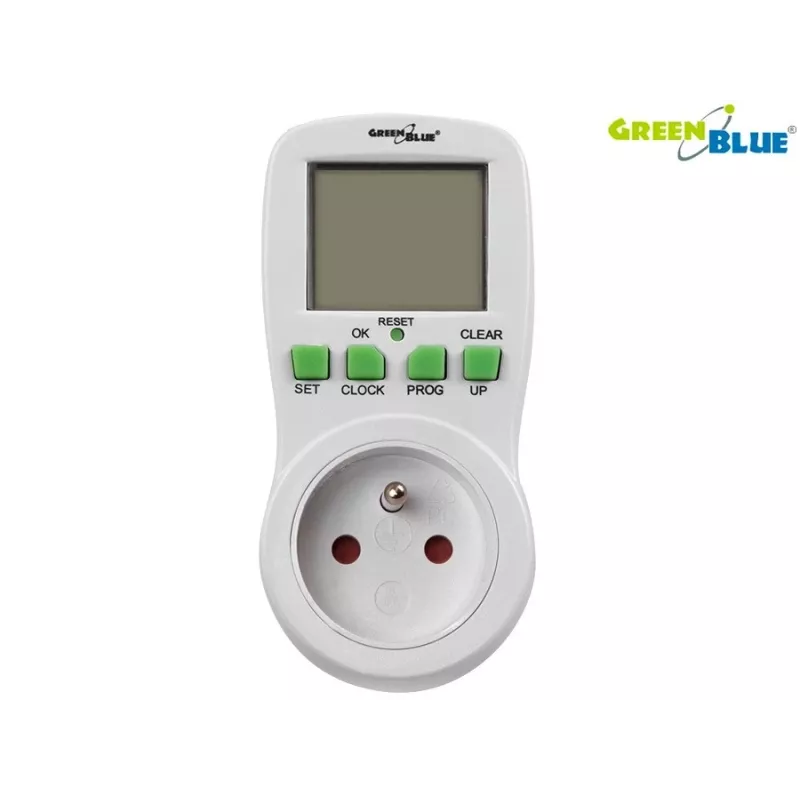 Programmateur numérique GreenBlue GB107 16 programmes 230V 16A Schuko