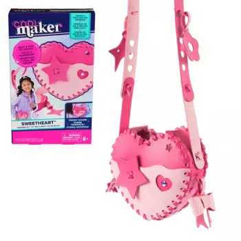 Kit de couture et de création sac à main cœur Cool Maker
