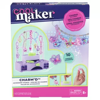 Kit de création de bijoux DIY Spin Master Cool Maker Charm'd Charm Studio