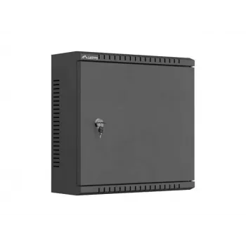 Coffret d'installation mural LANBERG WAT1-3414-00B TPR 10 avec plaque mesh 340x340x140 mm Noir