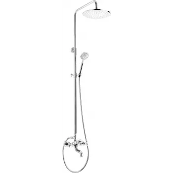 Mitigeur de baignoire mural DEANTE NAC_01QT avec ensemble de douche, chrome