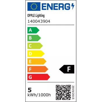 OPPLE LED E T5 Réglette 300 4,5 W S 3000K BL LED 300 mm avec interrupteur