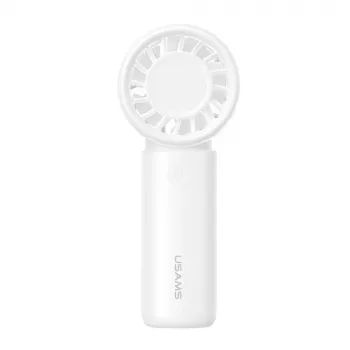 Ventilateur à main USAMS série BC, blanc, 500mAh