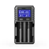 Chargeur de batteries XTAR VX2 PRO SET, 3,7 V/1,5 V/1,2 V