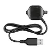 Câble de données avec pince de charge Garmin Forerunner 20/25 - 1 m USB-A vers pince propriétaire, noir