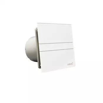 Ventilateur axial CATA E-100 G 100 mm 98 m³/h blanc IPX4 mur/plafond