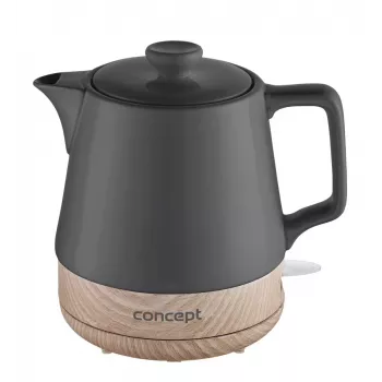 Bouilloire électrique en céramique Concept RK0062 1,2 L 1500W floral blanc
