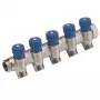 Caleffi 5R Series mitigeur thermostatique entrée 3/4 inch NPT x sortie 1/2 inch NPT, laiton sans plomb, ASSE 1017