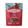 Friandise souple pour chien CARNILOVE à la truite et à l'aneth 200 g – récompenses d'entraînement sans céréales pour toutes les races