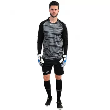 Ensemble de gardien de but Givova Difesa gris/noir KITP10 2310 L