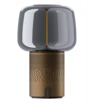 Lampe LED portable KOODUU Serena Play avec haut-parleur Bluetooth marron