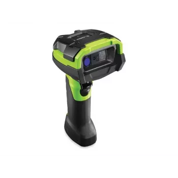 Zebra DS3608-XR : DURCI, IMAGEUR DE ZONE, PORTÉE ÉTENDUE (SE58), FILAIRE, VISÉE LASER VERTE, VERT INDUSTRIEL, MOTEUR VIBRANT