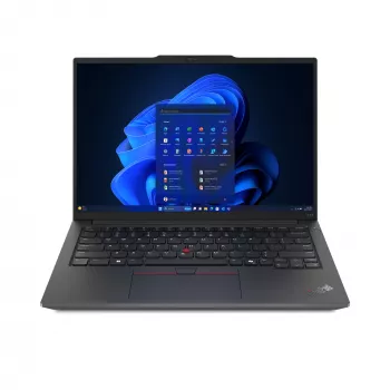 Ordinateur portable Lenovo ThinkPad E14 Gen 6 Ryzen™ 5 7535U 256 Go SSD 16 Go 14 WUXGA (1920x1200) IPS WIN11 Pro NOIR clavier rétroéclairé lecteur d'empreintes 1YW
