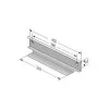 APRA apraNET - kit de montage sur glissières - 48,3 cm (19
