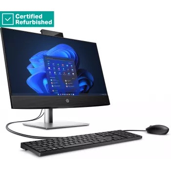 RENEW SILVER HP Pro 440 G9 AIO tout-en-un - i7-13700T, 16 Go, 512 Go SSD, 23,8 inch FHD Non-Touch AG, hauteur réglable, souris USB, Win 11 Pro, 1 an (937G5EAR#ABD)