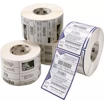 Zebra Z-Perform 1000D - blanc - papier - thermique direct - permanent - rectangulaire (880601-063DU)