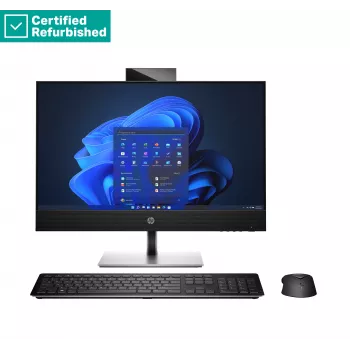 Ordinateur tout-en-un RENEW GOLD HP Pro 440 G9 AIO 24 - i7-12700T, 16 Go, 512 Go SSD, Radeon RX 6300M 2 Go, 23,8 inch FHD Non-Touch AG, DVD-RW, réglable en hauteur, Win 11 Pro, 1 an