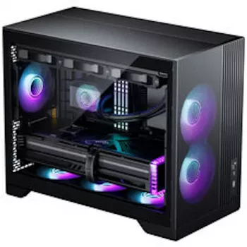 Boîtier PC PHANTEKS XT M3, mini-tour + ventilateurs D30 PWM Regular Airflow D-RGB, pack de 3, noir