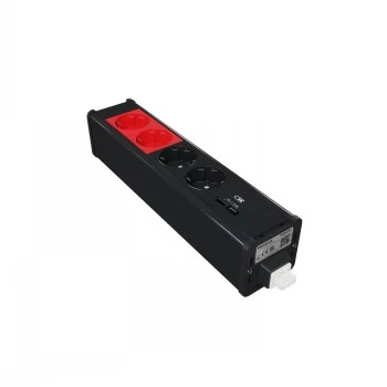 Module SCHNEIDER ELECTRIC UNICA SYSTEM+ 2W/2R+USB-A/C anthracite