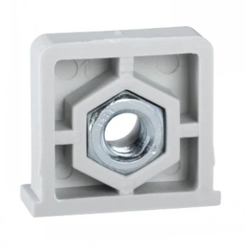 Vis de fixation pour rail DIN + écrou M6 PLM