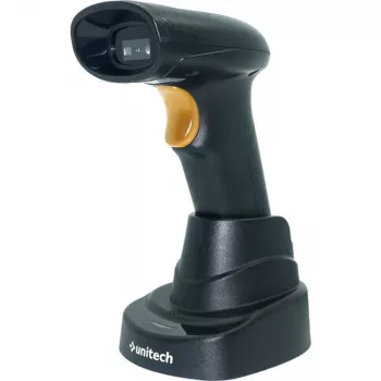 Unitech MS822B 2D SR Imager 2.4G sans fil Bluetooth station d'accueil intégrée avec Dongle - Lecteur de codes-barres - Scanner