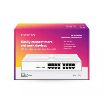 HPE Networking Instant On commutateur 16p Gigabit 1430