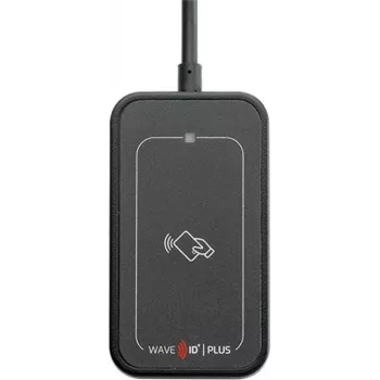 RF IDeas WAVE ID Plus SDK noir port COM virtuel