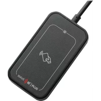 Lecteur USB RF IDeas WAVE ID Plus Mini Keystroke iClass ID/SE/SEOS noir