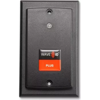 Lecteur USB RF IDeas WAVE ID Plus SDK avec iCLASS SE & Seos noir en saillie