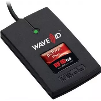 Lecteur en saillie RF IDeas WAVE ID Plus Keystroke RA FactoryTalk V2 noir