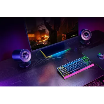 Enceintes Razer RZ05-04760100-R3G1 / Nommo V2 X noir