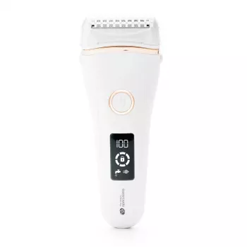 Rio SHLD-EU/1.2 Go Smooth rasoir femme humide et sec, blanc