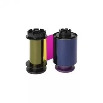 Ruban YMCKH Evolis High Trust - couleur (cyan, magenta, jaune, noir résine, scellage thermique) - ruban encreur (couleur)